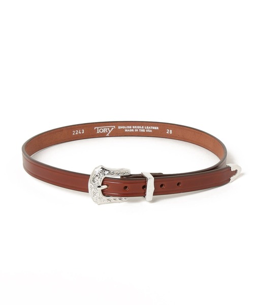 TORY LEATHER | TORY LEATHER(トリーレザー) 3/4 inch 3-Piece Silver 