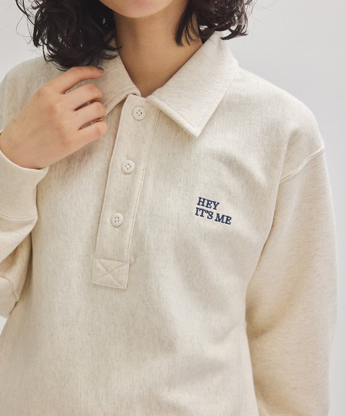 CHAMPION | 【Champion for ADAM ET ROPE'】別注 SWEAT HALF SNAP