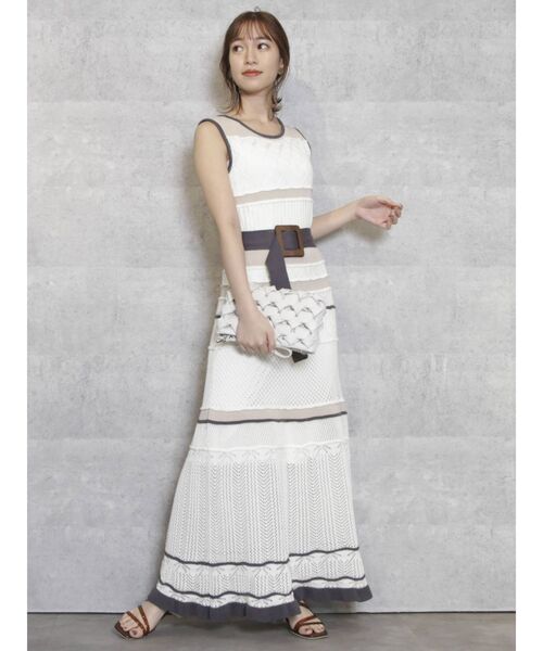 Dazzlin ミルフィーユクロシェワンピース Buyee An Online Proxy Shopping Service Shop At Zozotown Bot Online