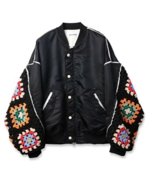 DISCOVERED | 【DISCOVERED/ディスカバード】CROCHET SLEEVE MA-1