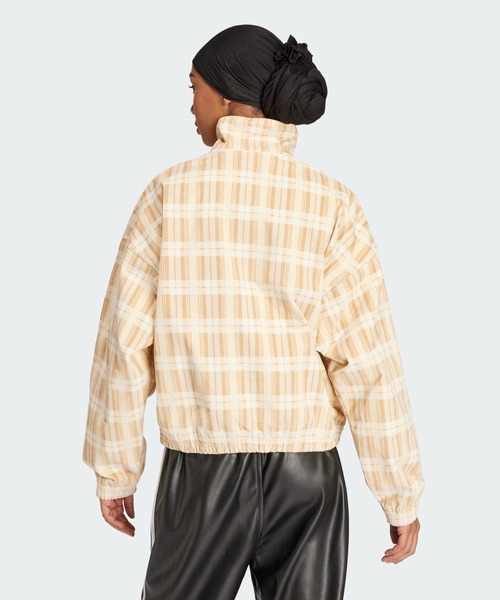 ADIDAS | コーデュロイ タータン ハーフジップトップ / アディダス