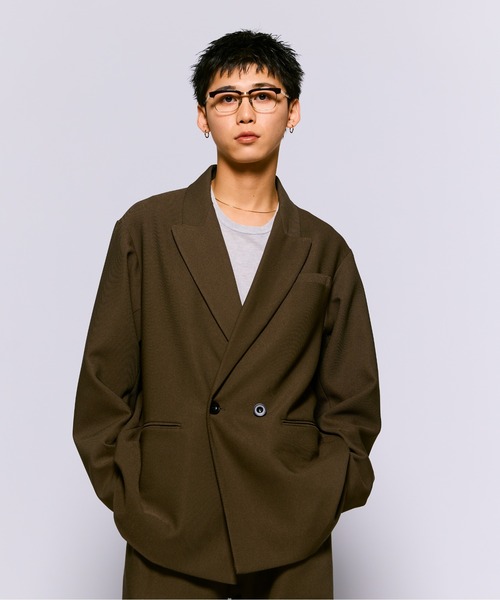 THE BOLDMAN | Double Breasted Twill Jacket / ダブルブレスドツイル