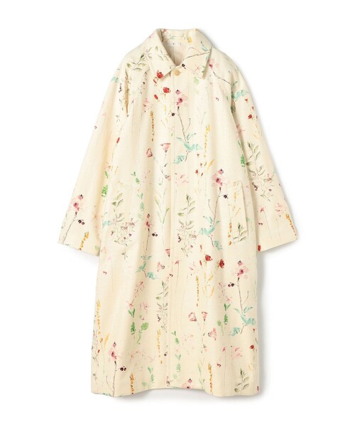yug 様　TOMORROWLAND.B ステンカラーコート　サンプル品 TOMORROWLAND .B | シルク フラワープリント ステンカラーコート
