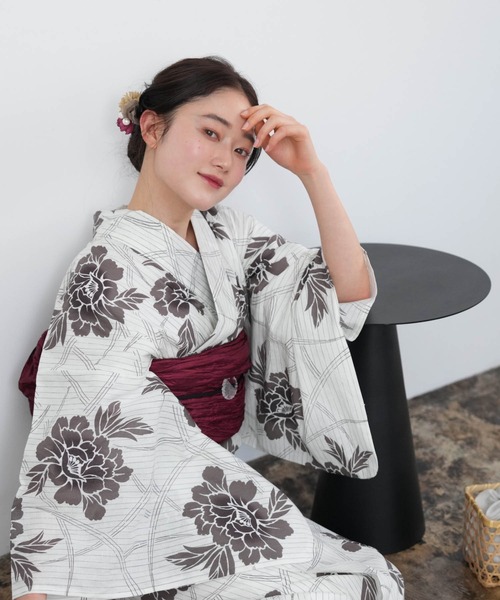 UTATANE | 選べる浴衣3点セット utataneオリジナルデザイン 国内染色