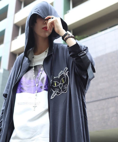 Afyf Afyf T Rlong Zip Parka Qt Sl オーバーサイズ ロング ジップパーカー Buyee 通販代理購入サービス Zozotownでお買い物