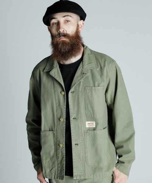 SCHOTT | Schott/ショット/BACK SATIN COVERALL/バック サテン