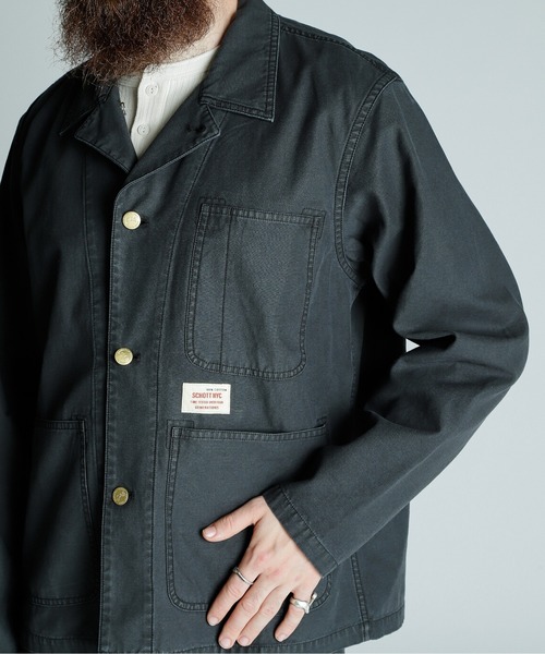 SCHOTT | Schott/ショット/BACK SATIN COVERALL/バック サテン
