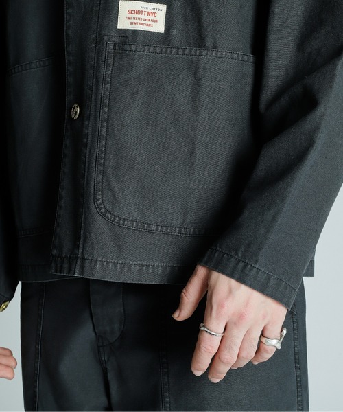 SCHOTT | Schott/ショット/BACK SATIN COVERALL/バック サテン
