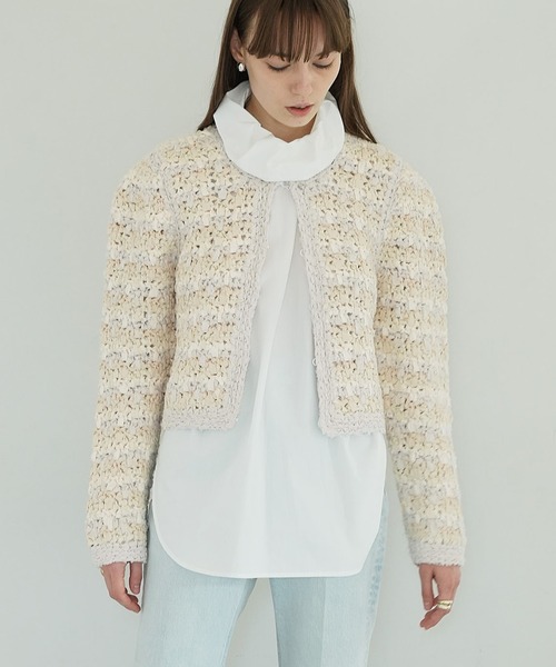 CLANE | VINTAGE TAPE HAND KNIT CARDIGAN - Buyee, an Online Proxy