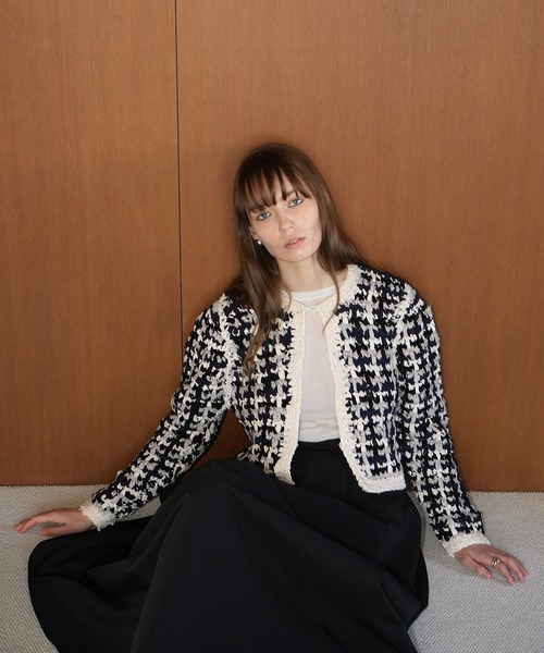 CLANE | VINTAGE TAPE HAND KNIT CARDIGAN - Buyee, an Online Proxy