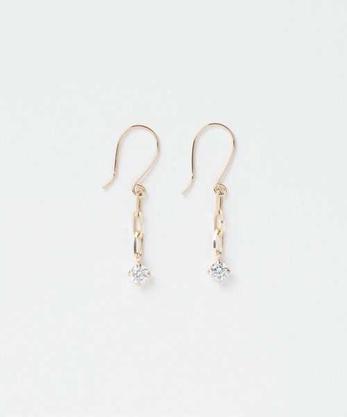 ☆現行品 Jewel closet by L&Co K10ピアス Jewel closet by L&Co