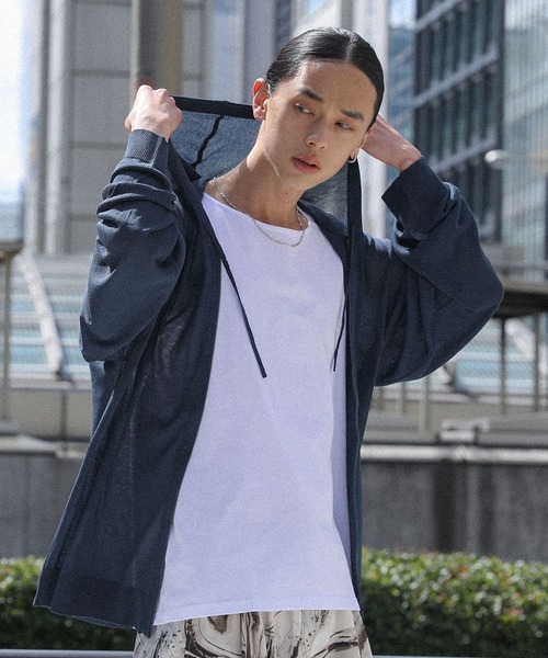 GRANCY　ヘビーウェイト レイヤーデザイン フルジップフーディ GRANCY】Heavyweight LayerDesign FullzipHoodie / ヘビーウェイト