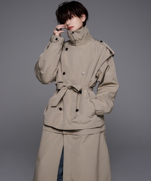 ジャケット・アウター EXCLUSIVE TRENCH COAT 20ss 61jWcbwNgOL._SY350_QL65_.jpg