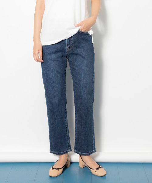 La Marine Francaise 10ozストレッチデニムストレートパンツ Buyee Servis Onlajn Proksi Magazin V Zozotown