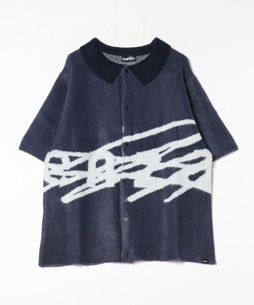 genzai Boro Big Logo Knitニット Lサイズ genzai Boro Big Logo Knit – YZ