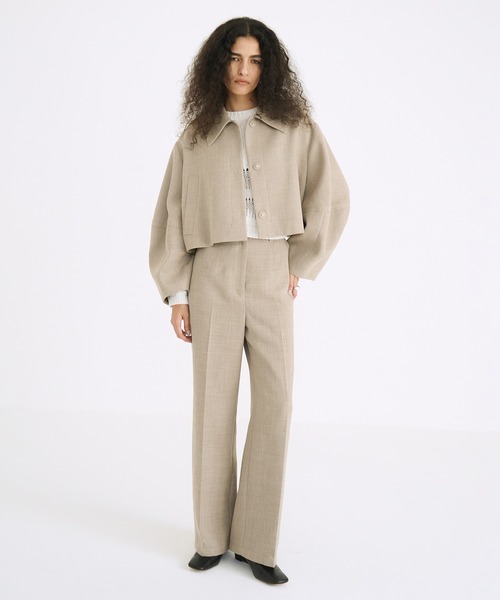 CLANE | COCOON SLEEVE SHORT JACKET - Buyee, an Online Proxy