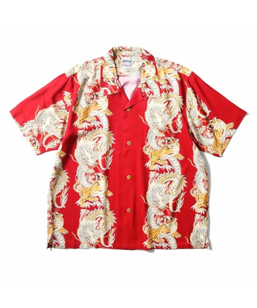 キーン 【HOUSTON】ALOHA SHIRT（龍虎） HOUSTON/ALOHA SHIRT (龍虎) | THEN AND NOW®︎