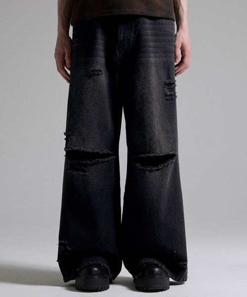 パンツ soshiotsuki lupe denime SOSHIOTSUKI | 【SOSHIOTSUKI/ソウシオオツキ】LUPE DENIM PANTS