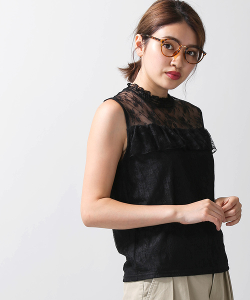 Wego Wego レースハイネックフリルノースリーブtシャツ Buyee Ein Proxy Kaufservice Fur Japanische Online Shops Shoppen Sie Bei Zozotown