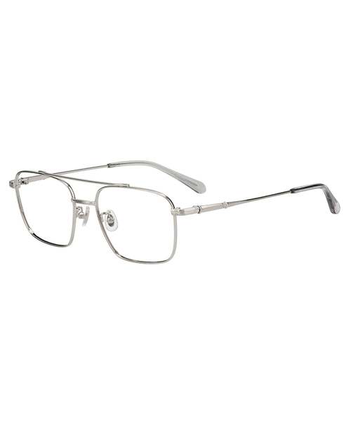 ZOFF | ウェリントン型 ツーブリッジ メガネ｜メタルフレーム 眼鏡