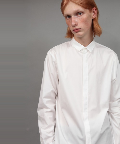 ATO | 100/2 BROADCLOTH SHORT POINT COLLAR SHIRT - Buyee, an