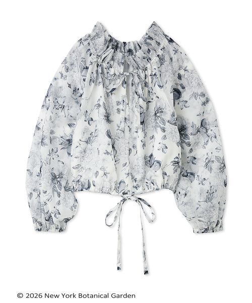 NYBG 2wayギャザーブラウス