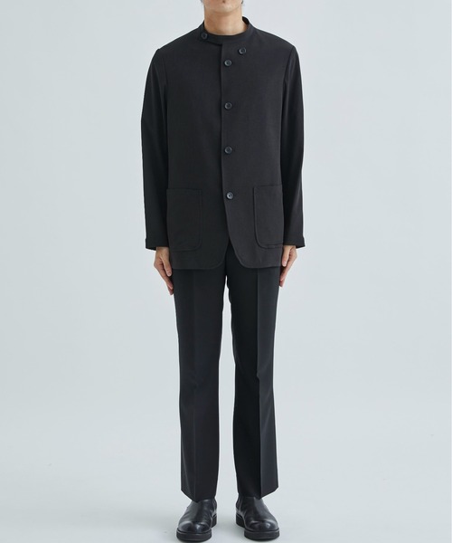 ジャケット・アウター RAINMAKER OFFICER COLLAR JACKET 23AW RAINMAKER | 【RAINMAKER/レインメーカー】OFFICER COLLAR
