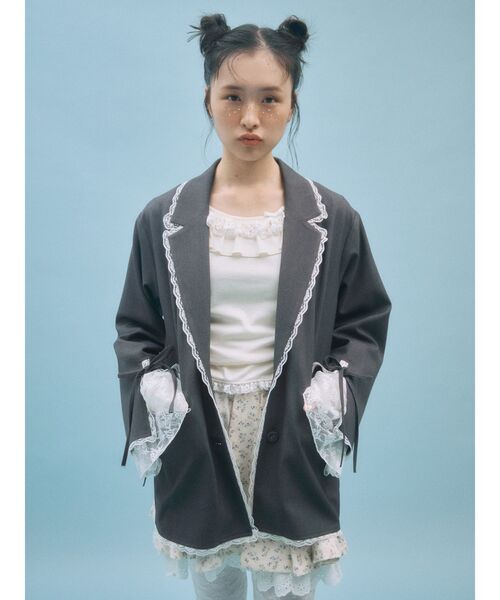 DONOBAN | 【ANDRESD】jewels shine boxy jacket パーティー