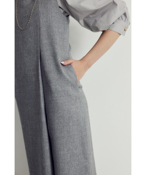 HeRIN.CYE 【mio yanase / jumpsuit】 HeRIN.CYE mio yanase / jumpsuit GRY -ファッション通販
