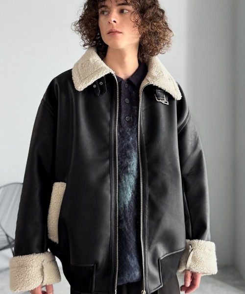 専用　Nigel Preston 04T ムートンジャケット⭐️ Nigel Preston & Knight（ナイジェルプレストン＆ナイト）ムートン