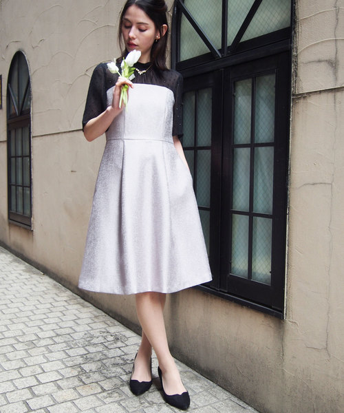 超特価sale開催 ドビーｘジャガードワンピース ドレス Sutevalle Org