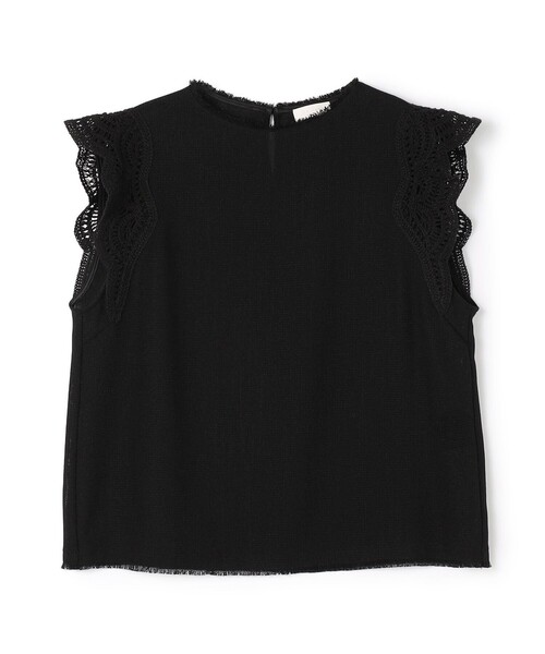 BALLSEY | 【WEB・一部店舗限定】カラミ フリルスリーブブラウス