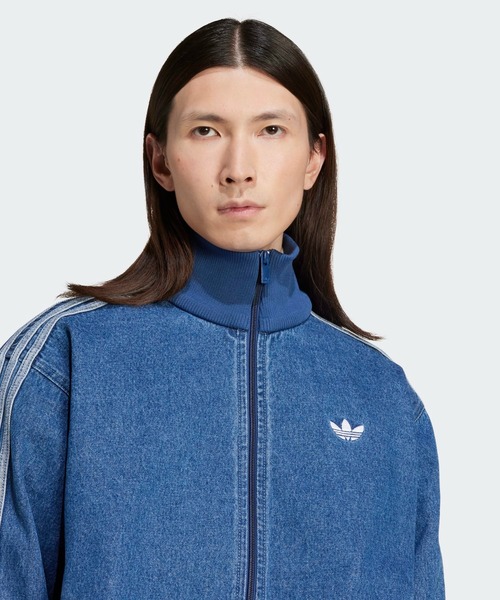 ADIDAS | アディカラー デニム ファイヤーバード トラックトップ
