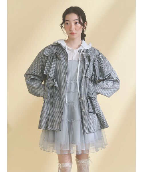 MERRY JENNY | bon bon ribbon shirt - Buyee, an Online Proxy