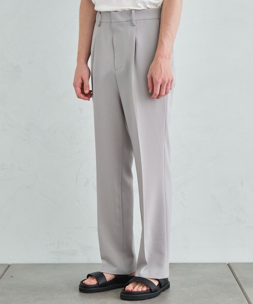 【美品】CITY WOOL TROPICAL WIDE PANTS サマーウール city（シティ）の「WOOL TROPICAL WIDE PANTS/サマーウール