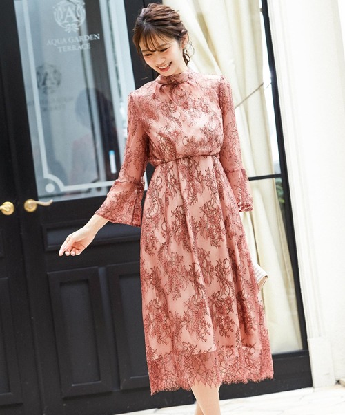 Niana 襟ボウタイレース 結婚式ワンピースドレス Buyee An Online Proxy Shopping Service Shop At Zozotown Bot Online