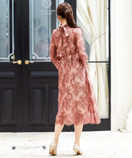 Niana 襟ボウタイレース 結婚式ワンピースドレス Buyee An Online Proxy Shopping Service Shop At Zozotown Bot Online