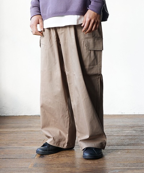 MINORITY | 【MinoriTY】スーパーワイドカーゴパンツ ワイドパンツ