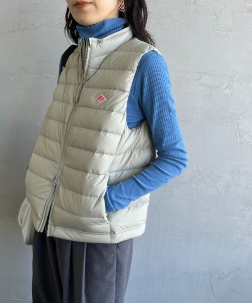 DANTON（ダントン）| ミドルダウンスタンドカラーベスト DANTON/ダントン] スタンドカラー ミドルダウンベスト（ダウン