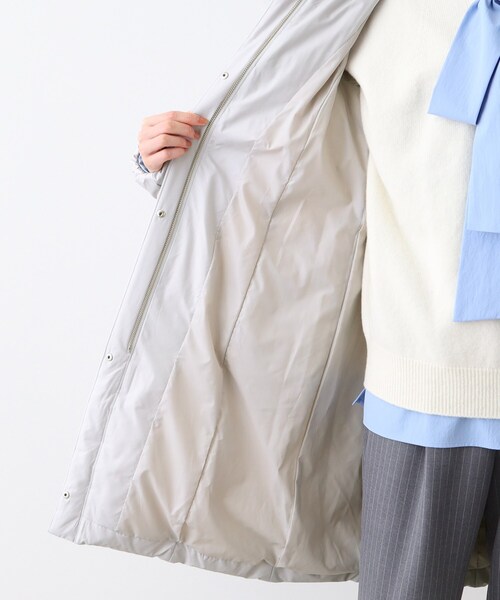 INDIVI | 【洗える／撥水】ウォッシャブルロング丈ダウンコート