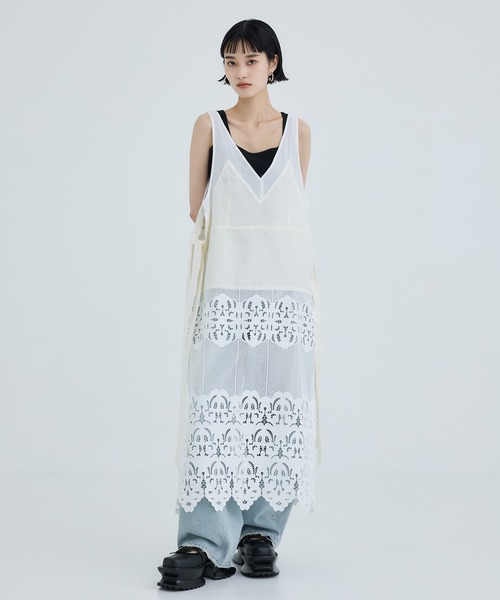 TOGA | 【TOGA PULLA/トーガプルラ】Mesh lace dress/メッシュレース 