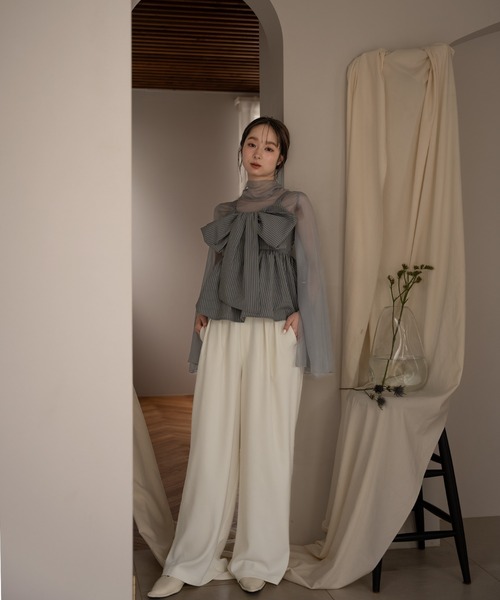 CLOTH&CROSS クロスアンドクロス バレルベイカーパンツ（パンツ