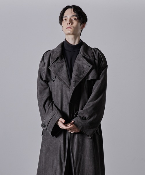 CLEL | 【CLEL】Double Tech Fade Trench Coat/ダブルテックフェード