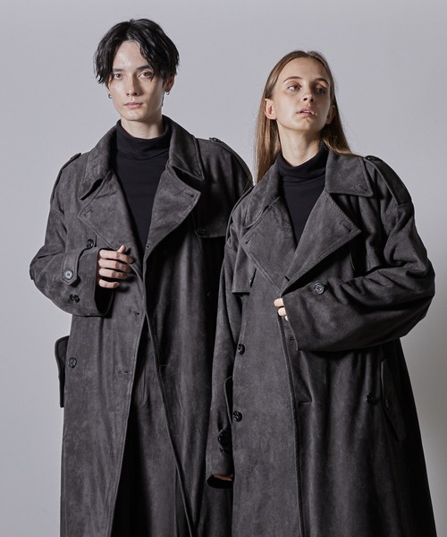 【CLEL】Double Tech Fade Trench Coat CLEL | 【CLEL】Double Tech Fade Trench Coat/ダブルテックフェード