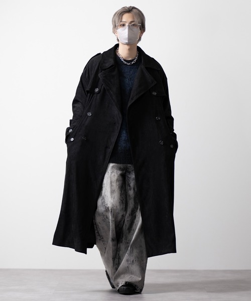 CLEL | 【CLEL】Double Tech Fade Trench Coat/ダブルテックフェード