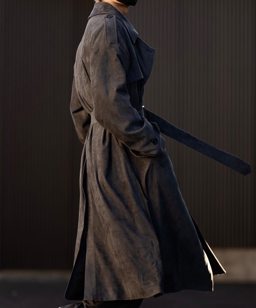 CLEL | 【CLEL】Double Tech Fade Trench Coat/ダブルテックフェード