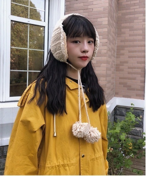 EMIS JACQUARD EAR MUFE ホワイト 白 耳あて THE NORTH FACE ノースフェイス イヤーマフ WL EARMUFF ホワイト