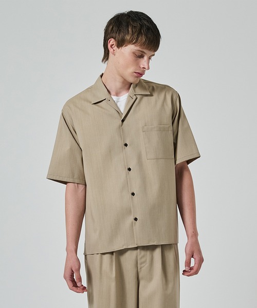 トップス MARKAWARE ALLWEATHERCLOTH LONGTENT SHIRT markaware 【SALE！】MARKAWARE マーカウェア ALL WEATHER CLOTH