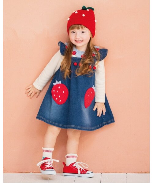 babycheerベイビーチアー【100】キャンディうさぎチュニック/レギンス