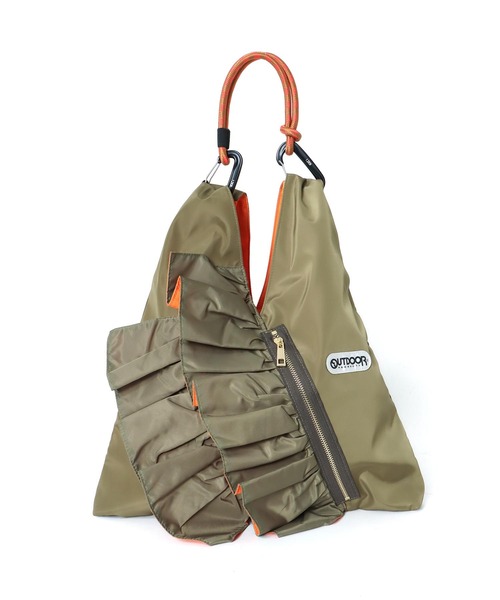 【RISLEY×OUTDOOR PRODUCTS】ティアードフリルバッグ OUTDOOR PRODUCTS | 【RISLEY×OUTDOOR PRODUCT】ティアードフリル